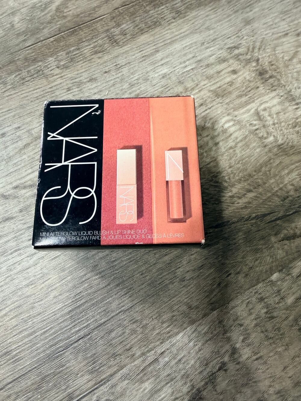 NEW NARS Mini Afterglow Liquid Blush & Lip Shine Duo